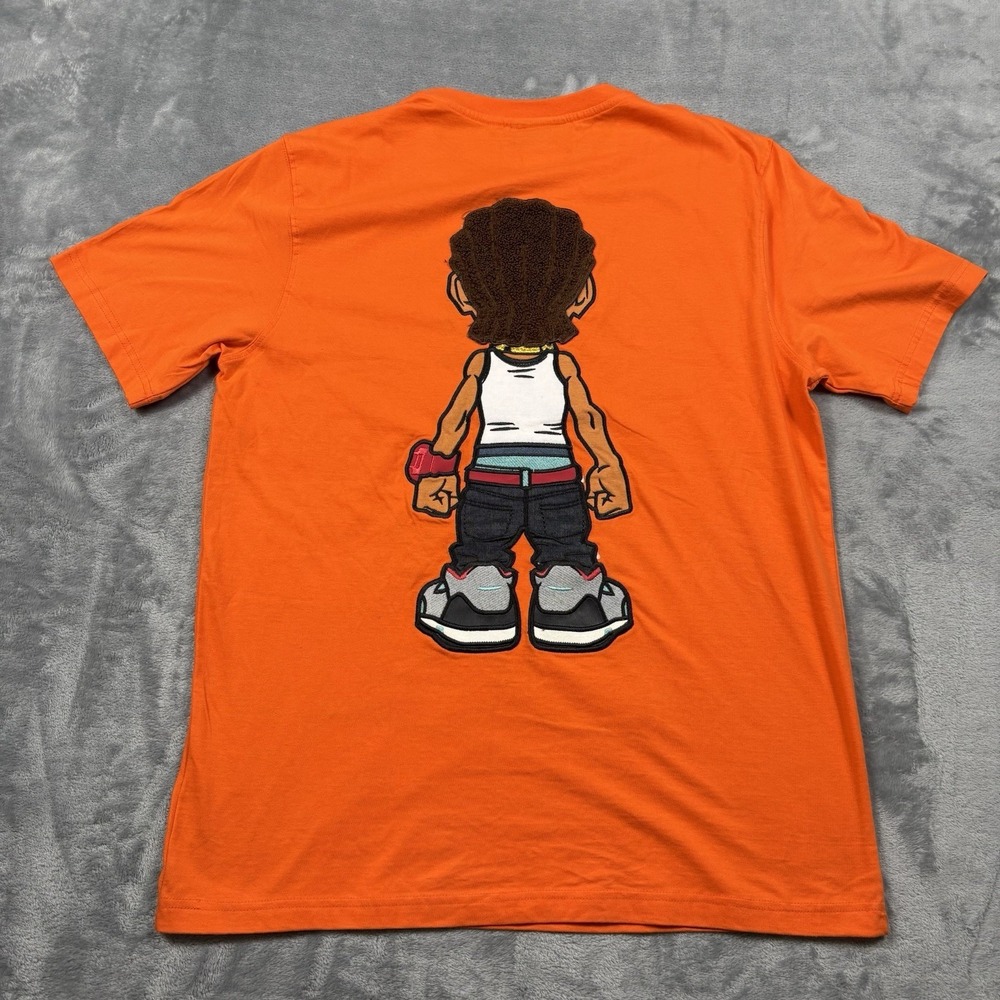 De Kryptic Boondocks Mens Shirt Large Stitched Riley Adult Swim Cartoon Y2K - Picture 9 of 9